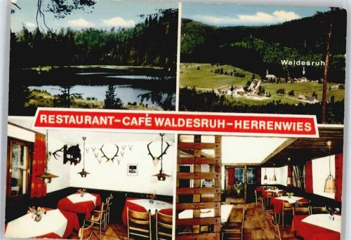 Herrenwies Restaurant, Café Waldesruh