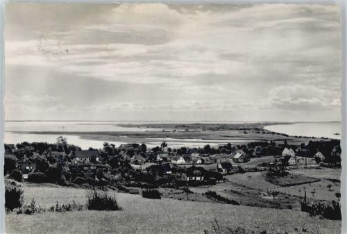 Insel Hiddensee Blick von Kloster