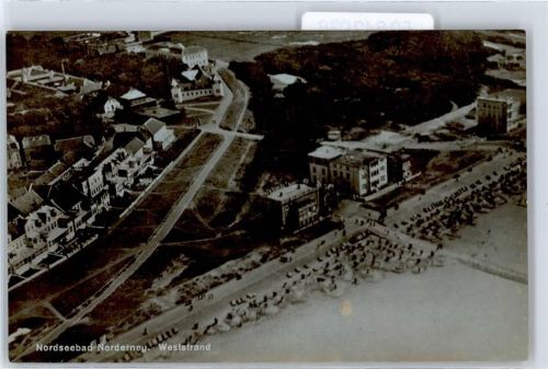 Norderney Weststrand , Fliegeraufnahme