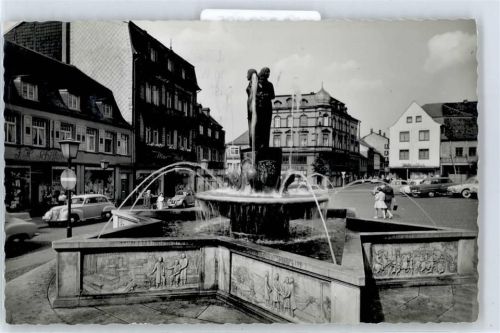 Homburg Brunnen, Marktplatz