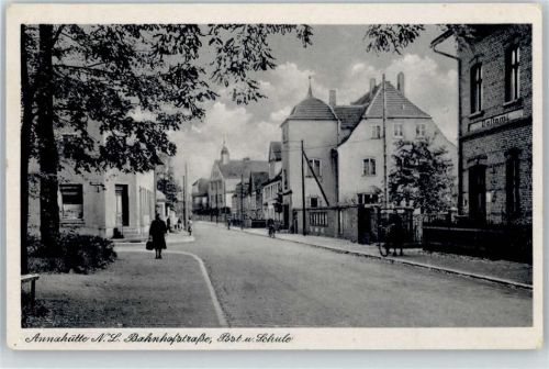Annahütte Bahnhofstraße, Postamt, Schule