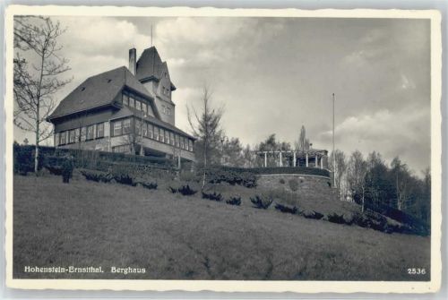 Hohenstein-Ernstthal Berghaus Berggasthaus zur Bismarckhöhe
