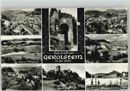54568 W5530 Gerolstein - Minerlbad, Teilorte, Mehrfachaufnahme