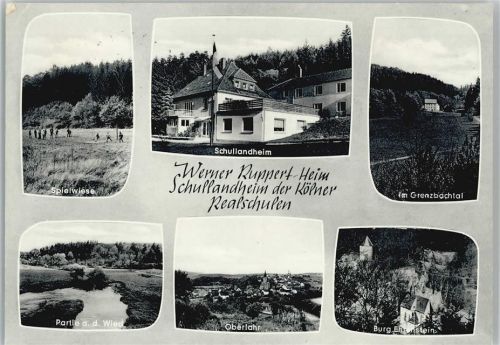 Oberlahr 1968 Werner Ruppert Schullandheim