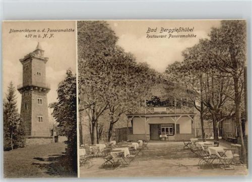 Kurort Berggießhübel Bismarckturm Restaurant Panoramahöhe