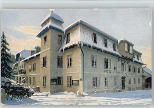 1925 am Semmering Hotel Heinrich Geßlbauer