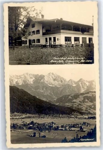Farchant Gasthof Kuhflucht