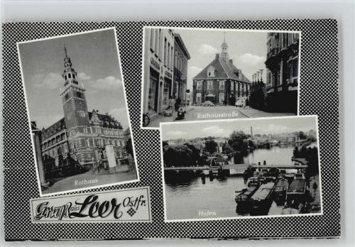 Leer Rathausstr. Hafen Rathaus