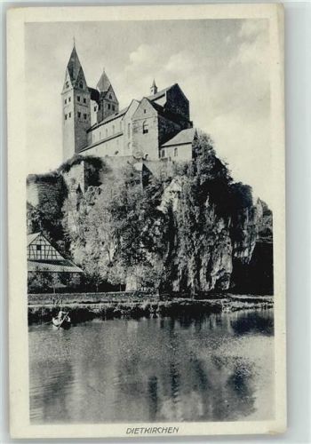 65549 W6250 Dietkirchen , Kr Limburg a d Lahn - St. Lubentiuskirche