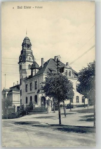 Bad Elster ca 1913 Postamt
