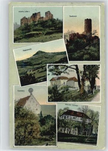 Donzdorf Staufeneck Rechberg Hohenstaufen Ransberg Wäscher Schloss