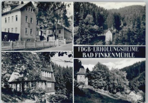 Großbreitenbach FDGB-Erholungsheim Bad Finkenmühle