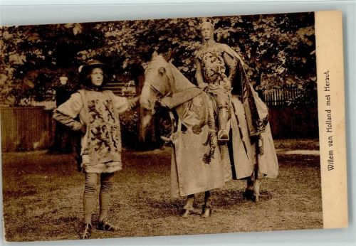 Nr. 38 Lustrumfest 1911 - Urecht - Ritter van Holland met Heraut