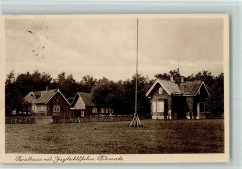 38889 O3721 Altenbrak - Forsthaus mit Jagdschlößchen Totenrode