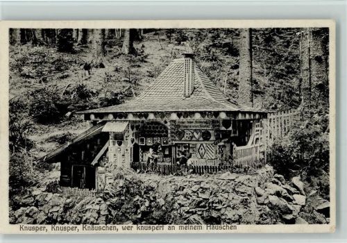 Bad Sachsa Märchengrund - Hänsel und Gretel ca 1955 AK