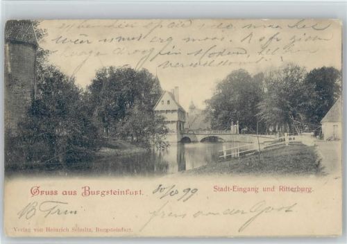 Burgsteinfurt Stadt-Eingang Ritterburg