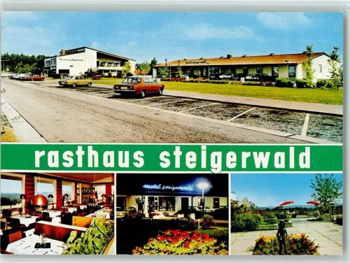 Weingartsgreuth Autos Rasthaus Steigerwald 4-Bild-Aufnahme