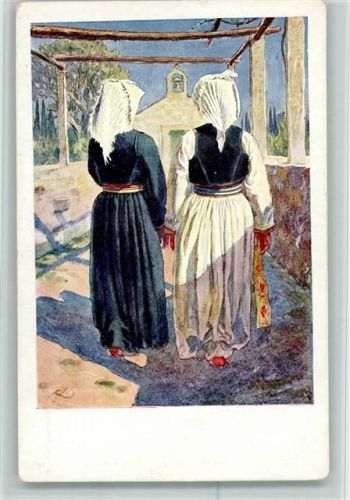 Dubrovnik Frauen in Tracht