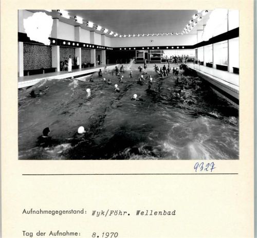 Wyk Foto montiert auf Karton
