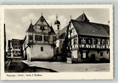 Hayingen Partie beim Rathaus