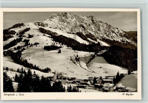 Jungholz Winter Postkartenverlag Roessler