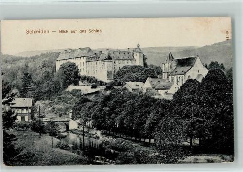 Schleiden Blick auf das Schloß