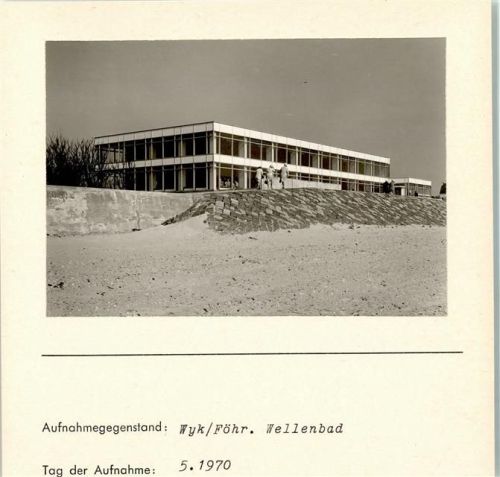 Wyk Foto montiert auf Karton