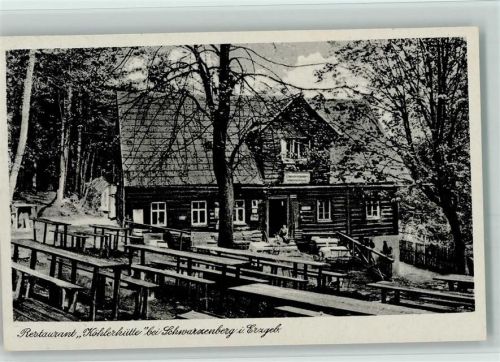 08340 O9430 Schwarzenberg /Erzgeb. - Restaurant Köhlerhütte