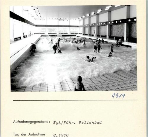 Wyk Foto montiert auf Karton