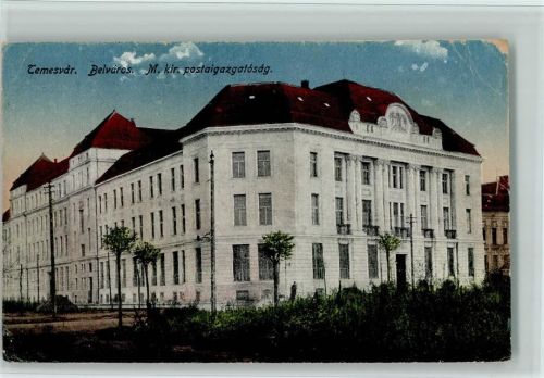 Temesvar 1916 Belvaros - M.kir. postaigazgatosag