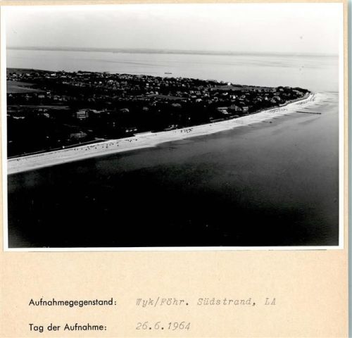 Wyk Foto montiert auf Karton