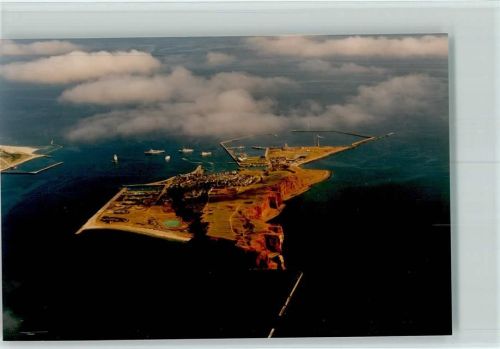 Helgoland Luftaufnahme von Norden