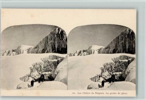 um 1905 - La grotte de glace - Niagarafall, AK