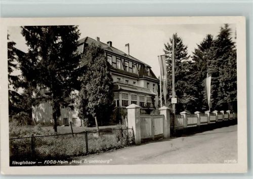 Neuglobsow FDGB-Heim Haus Brandenburg