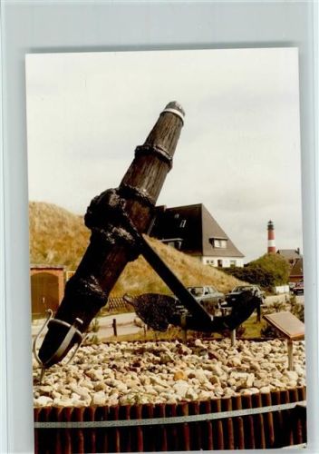 FOTO KEINE AK Alter Strandanker Leuchtturm