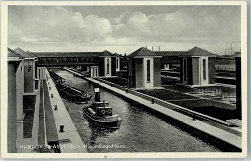Anderten Hindenburgschleuse Lotsenschiff