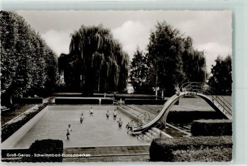 Groß-Gerau Schimmbad Wasserrutsche