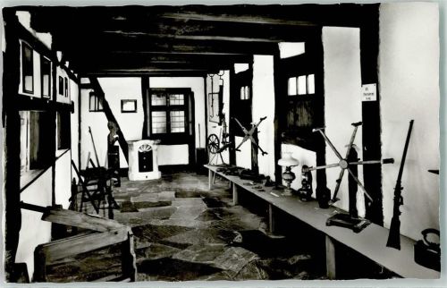 Alhausen Geburtshaus des Dichters von Dreizehnlinden Friedr. Wilh. Weber Heimatstube