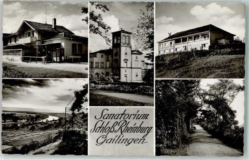 Gailingen Sanatorium Schloß Rheinburg