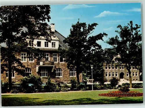 58809 W5982 Neuenrade - Partie am Rathaus Rückseite mit Abschürfungen bzw Kleberesten