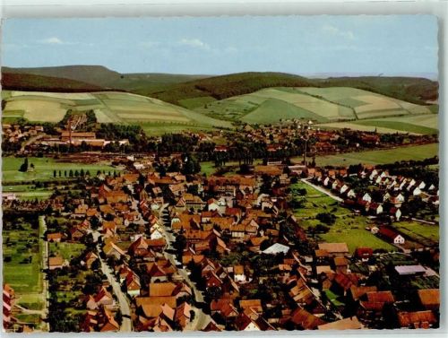 Freden Rückseite mit Abschürfungen bzw Kleberesten Fliegeraufnahme