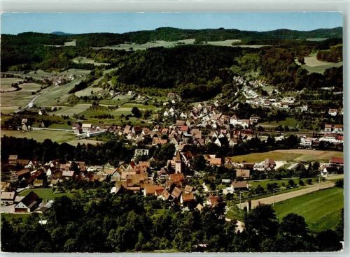 Vorra Fliegeraufnahme Rückseite mit Abschürfungen bzw Kleberesten