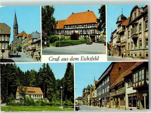 Dingelstädt Heilbad Heiligenstadt Am Berge Worbis Rathaus Dingelstädt Rathaus Leinefelde Konsum-Waldklause Köhlersgrund Dingelstädt Geschwister-Scholl-Straße