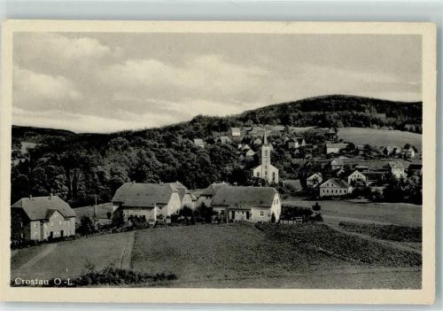 Crostau Rückseite mit Abschürfungen bzw Kleberesten