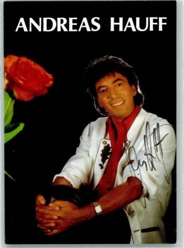Andreas Hauff Originalautogramm