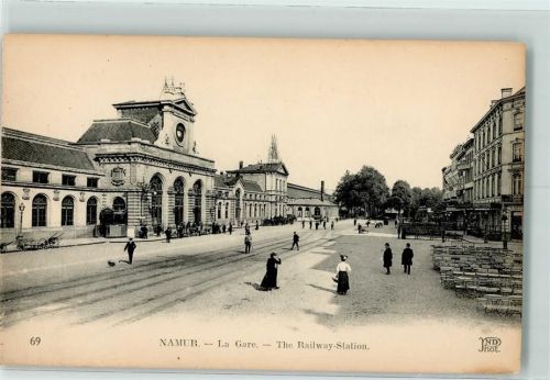 Namur 1909 La Gare AK