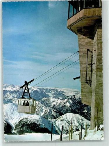 Ehrwald Tiroler Zugspitzbahn AG Gipfelbahn mit Einfahrt ins Gipfelhotel