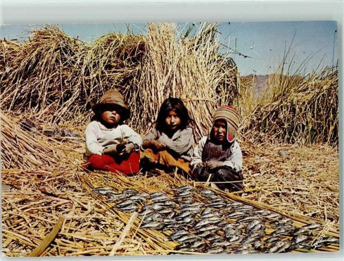 Puno Lago Titicaca Kinder Fisch