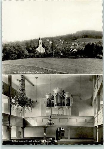 Crostau Evangel. Luth. Kirche Silbermann-Orgel