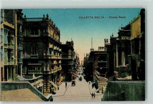 Valletta 1915 Strada Reale
